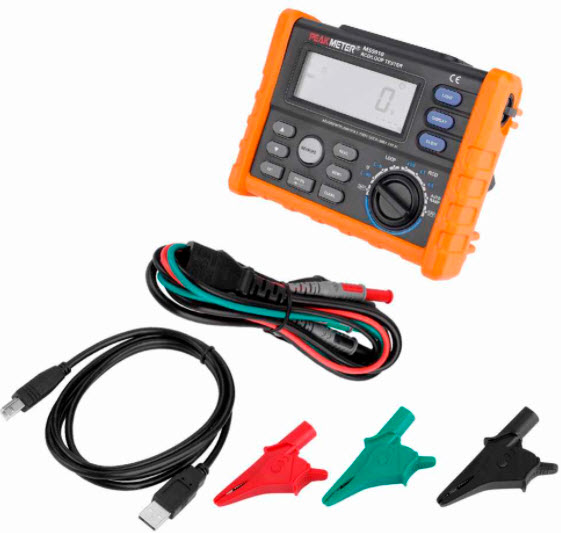 PROBADOR DE DIFERENCIAL RCD - PEAKMETER