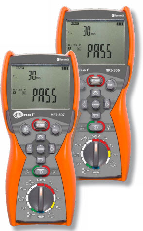 Comprobador de instalaciones eléctricas MPI-507 / 506 - Imagen 2